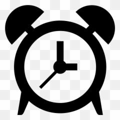 Open - Clock Emoji Black And White,Handcuff Emoji