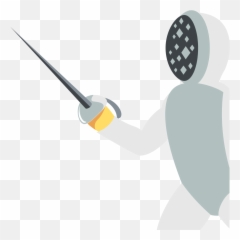 Emojione 1f93a - Man With Sword