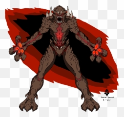 Free Cliparts Png - Doom 64 Imp Emoji,Mouthless Emoji