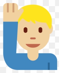 Twemoji2 1f64b - Meaning Emoji