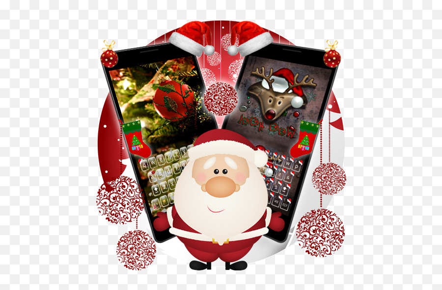 Merry Christmas Keyboard - Christmas Tree Emoji,Christmas Tree Emoticons