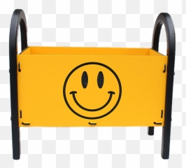 Custom 18 Inch Flower Box With Smiley - Smiley Emoji,Box Emoticon