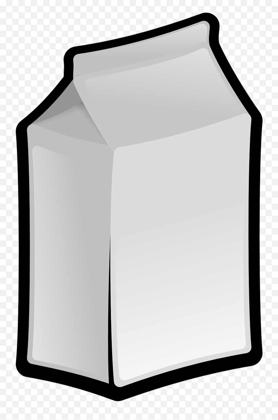 Milk Carton White Box Drink - Milk Box Emoji,Milk Carton Emoji