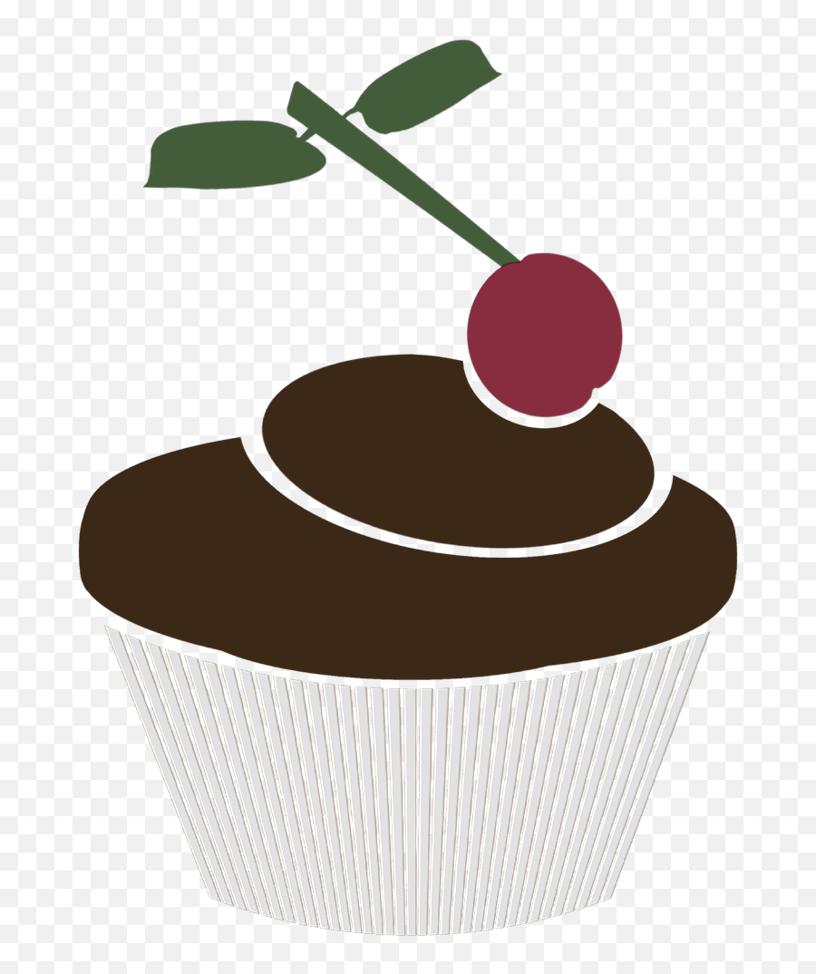 Muffin Fruit Cherry The Sweetness The - Doçura Png Emoji,Emoji Birthday Cupcakes