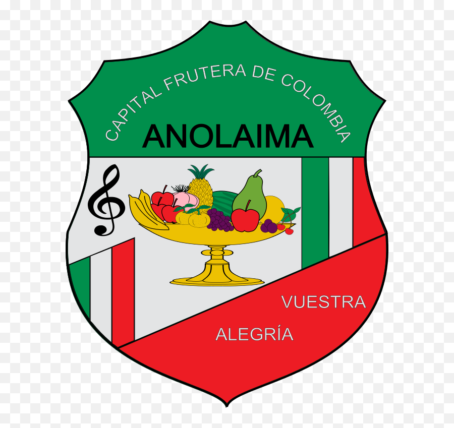 Escudo De Anolaima - Escudo De Anolaima Emoji,Bandera De Colombia Emoji