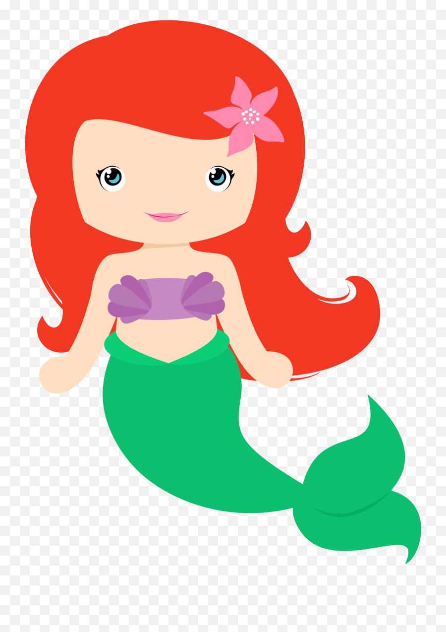 Girl Clipart Mermaid Girl Mermaid - Clipart Mermaid Under The Sea Emoji,Emoji Mermaid