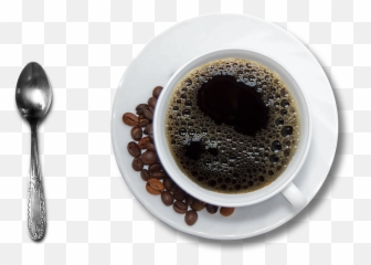 Coffee Cup And Saucer Black - Png Top Emoji