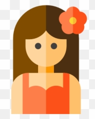 Hawaiian Flower Icon At Getdrawings - Animation Girl On Instagram Highlights Emoji,Hawaii Emoji
