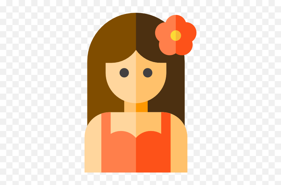 Hawaiian Flower Icon At Getdrawings - Animation Girl On Instagram Highlights Emoji,Hawaii Emoji