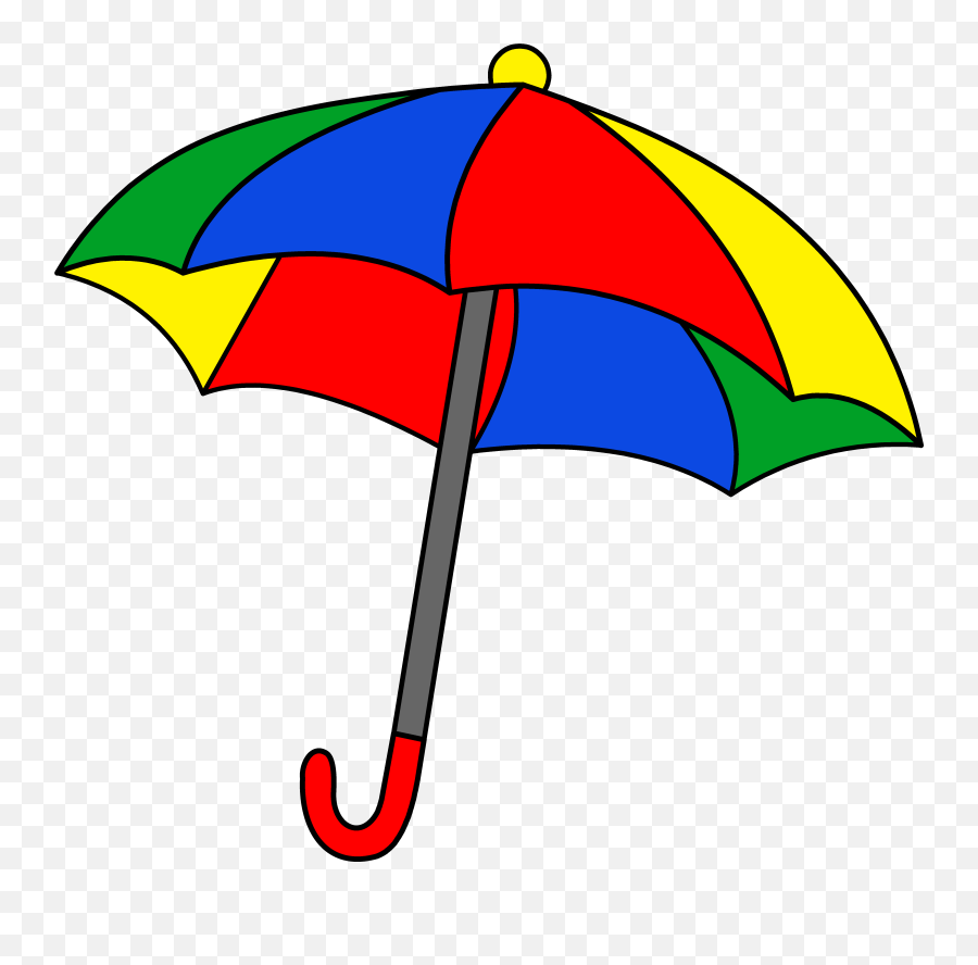Picture Of Umbrella Colorful Umbrellas - Umbrella Clipart Png Emoji,Black Umbrella Emoji