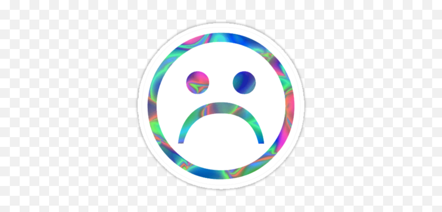 Emociones Caritas Emojis Sad Triste - Vaporwave Sad Face Png,Carita Triste Emoji