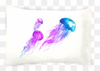 Cute Pillowcases - Jellyfish Pillow Cover Emoji,Conch Shell Emoji