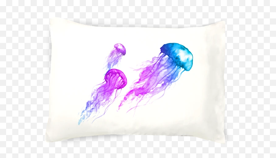 Cute Pillowcases - Jellyfish Pillow Cover Emoji,Conch Shell Emoji