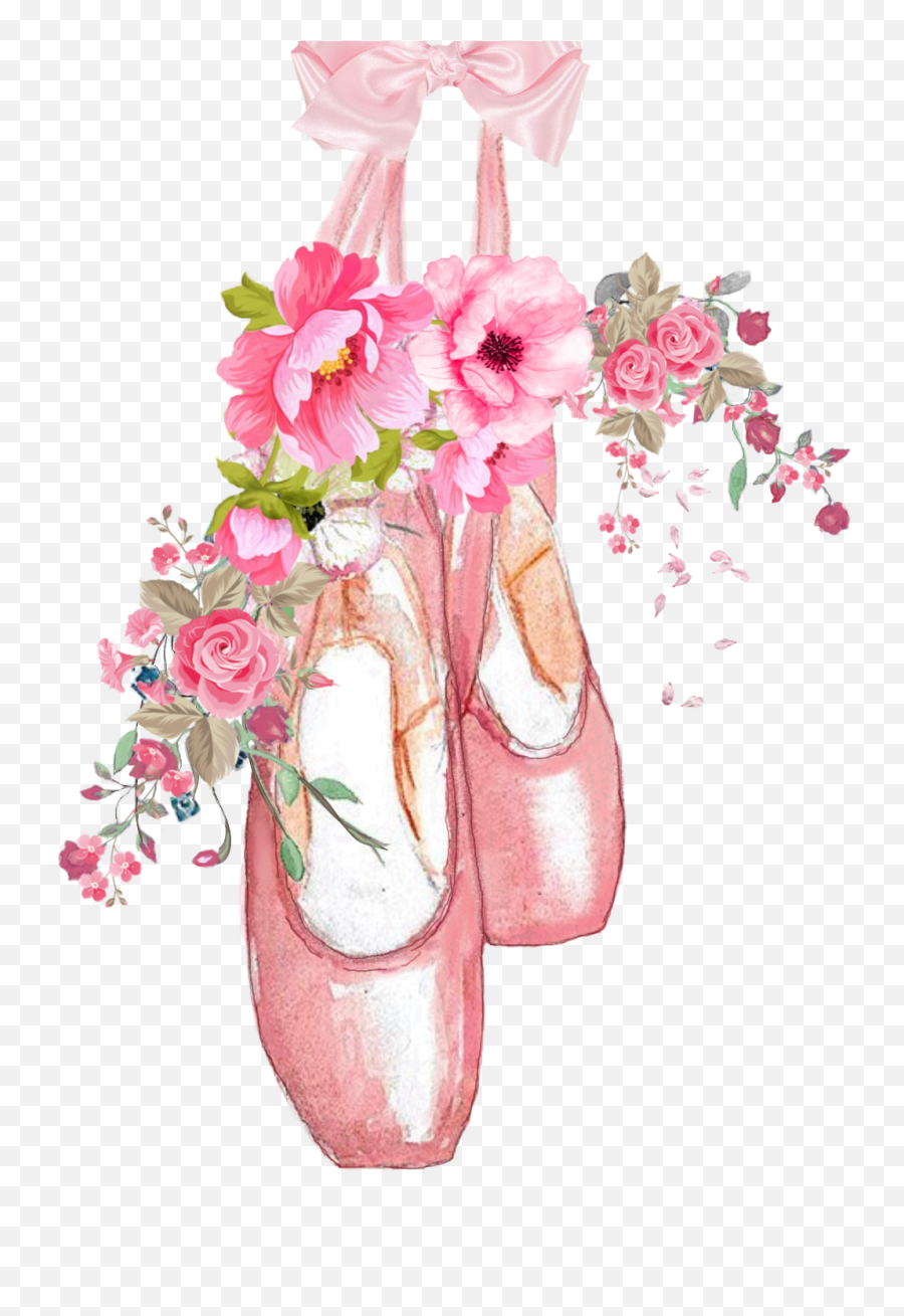 Freetoedit Balletshoes Flowers - Bouquet Emoji,Emoji Ballet Shoes