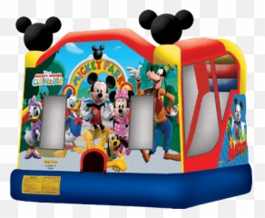 Inflatable Bounce Slide Combos New - Mickey Mouse Clubhouse Bounce House Emoji,Funny Emoji Combos