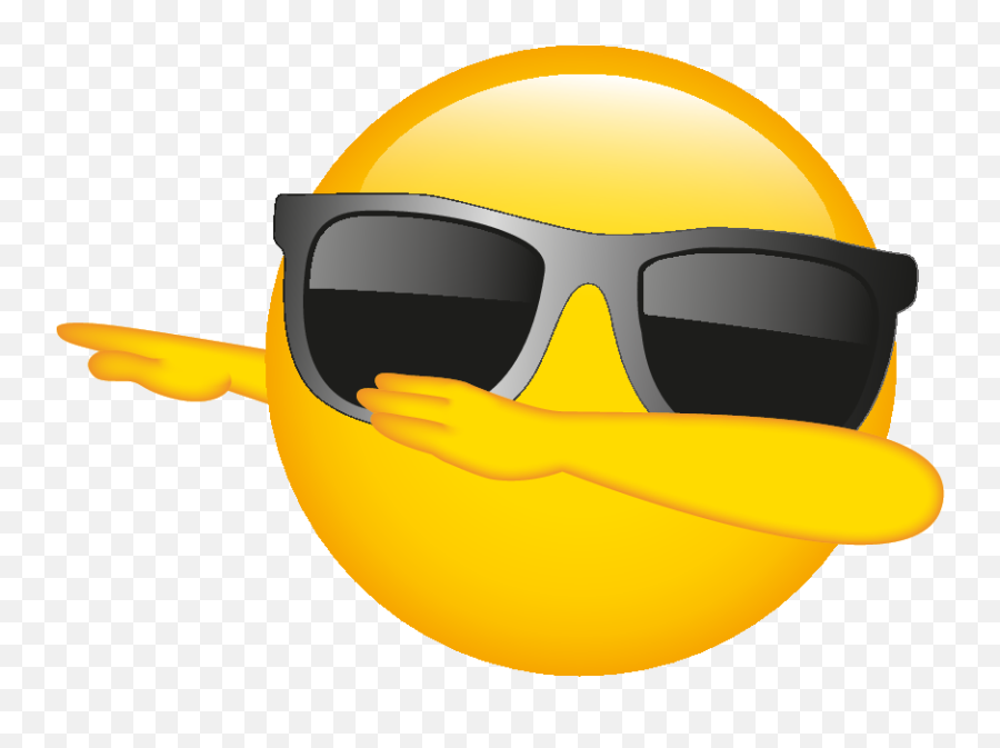 Emoji - Dab Emoji Glasses,Sunglass Emoji