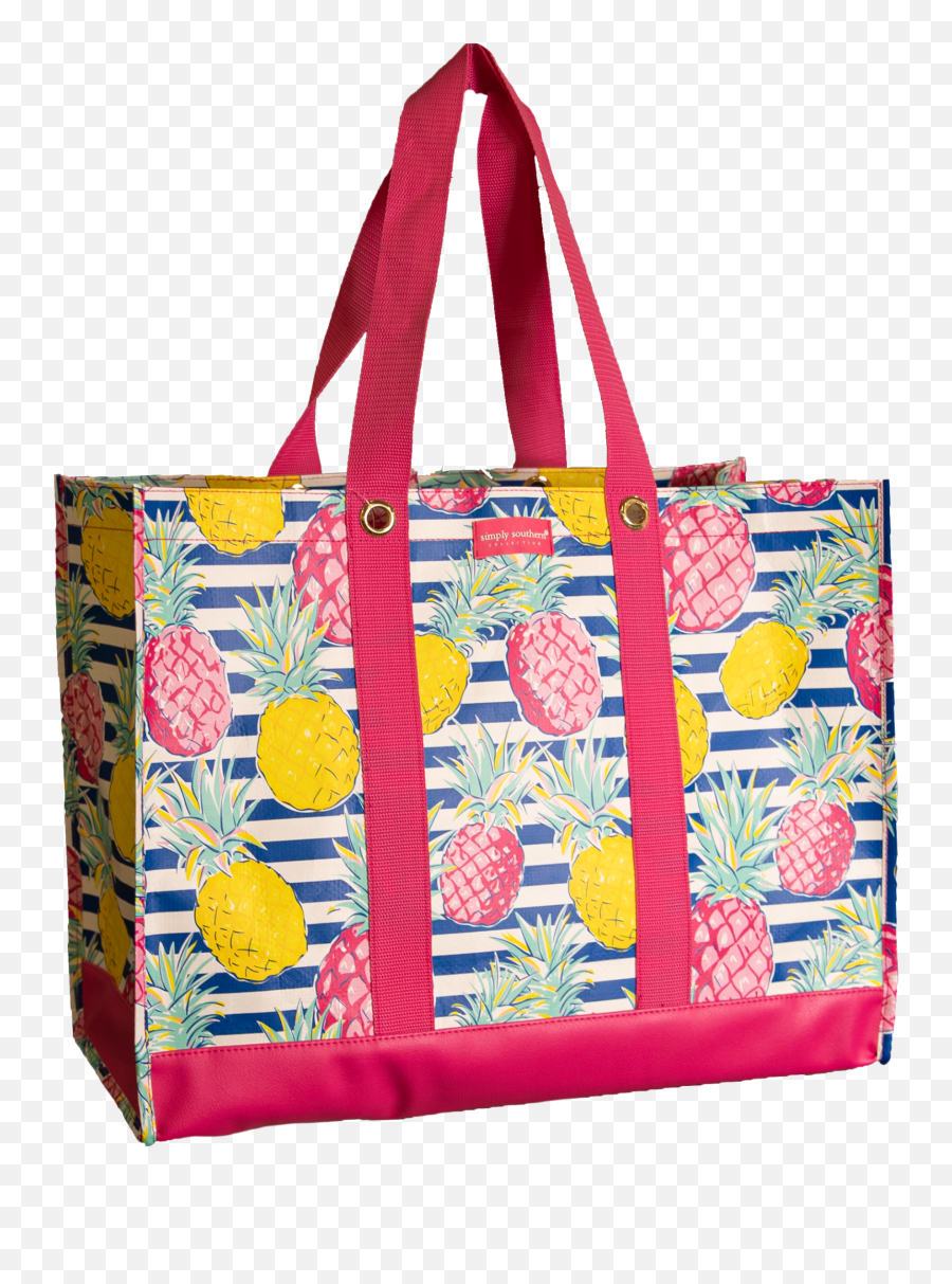 Simply Southern Large Plastic Pineapple - Tote Bag Emoji,Grocery Bag Emoji