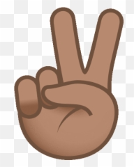 Peace Sign Joypixels GIF - PeaceSign VictoryHand Language Emoji