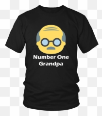 Grandpa Emoji T - Shirt Logo X