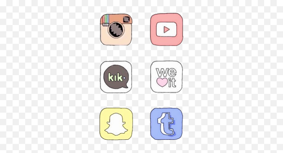 Snapchat Aesthetic App - Asthetic Pastel Cute Youtube Icon Emoji,Aesthetic Emoji Combinations