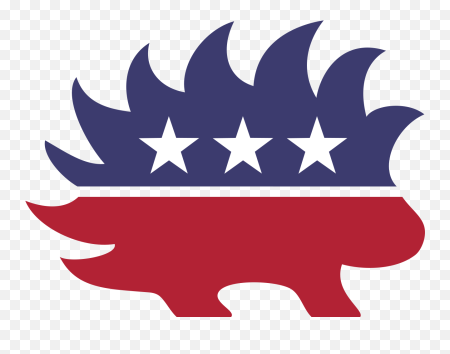Libertarian Party Porcupine - Libertarian Party Logo Emoji,Purple Emoji Meaning