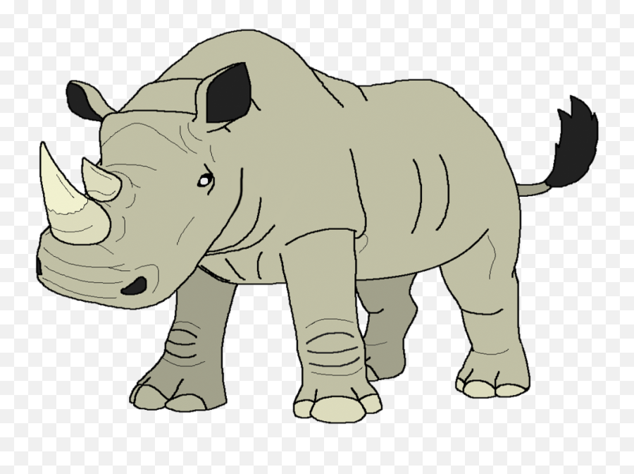 Rhinos Drawing Tribal Transparent Png Clipart Free - Art Baby Rhino Deviantart Emoji,Rhino Emoji