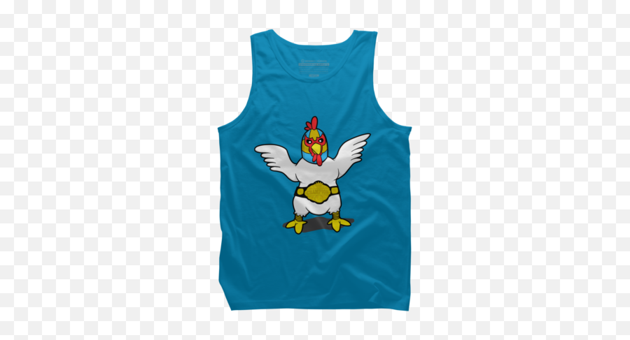 Shop Detourshirtsu0027s Design By Humans Collective Store - Sleeveless Shirt Emoji,Wave Chicken Emoji