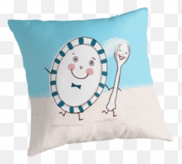 Happy Wedding Couple Throw Pillow - Rebel Heart Emoji