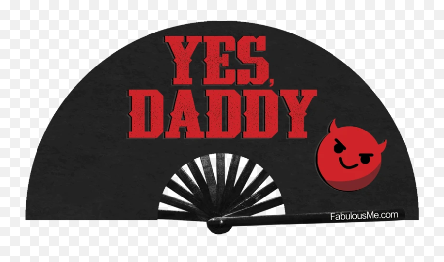 Yes Daddy Fan - Beanie Emoji,Fan Emoji