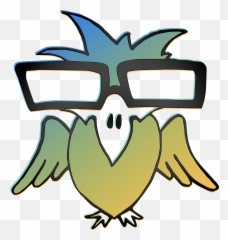 Bird Parrot Glasses Funny Fauna - Cartoon With Sunglasses Emoji