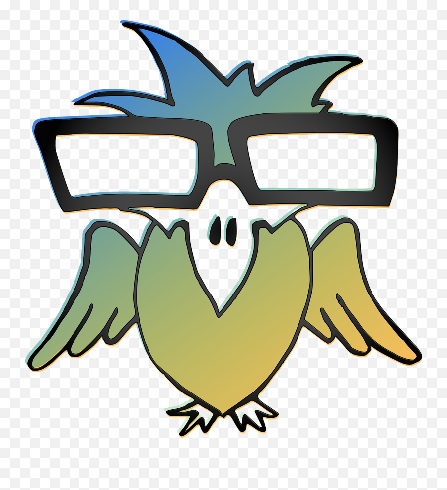 Bird Parrot Glasses Funny Fauna - Cartoon Bird With Sunglasses Emoji,Boring Emoticons