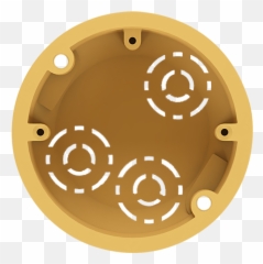 Mounting Box For Hollow Walls - Circle Emoji,Box Emoticon