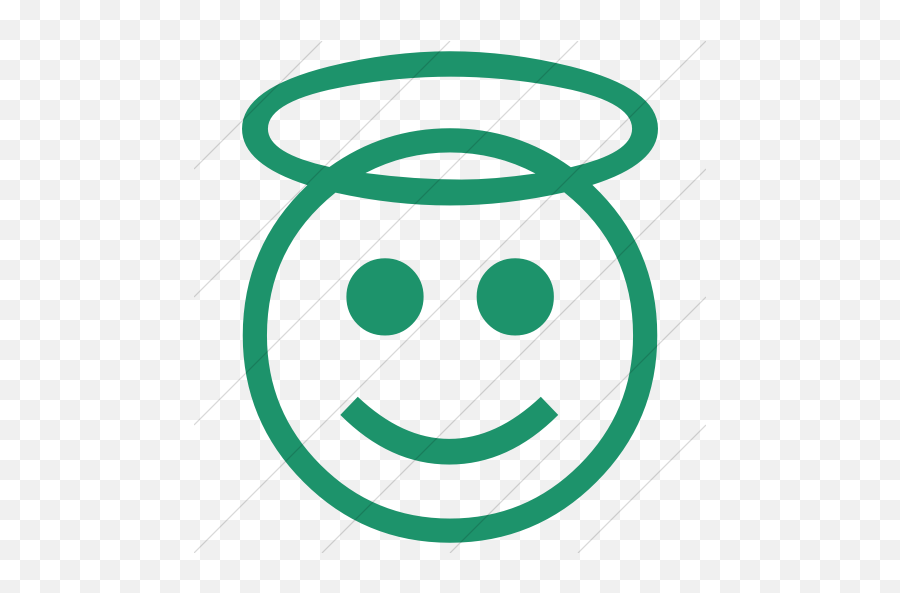 Aqua Classic Emoticons Smiling Face - Emoji Black And White Simple,Simple Emoticons