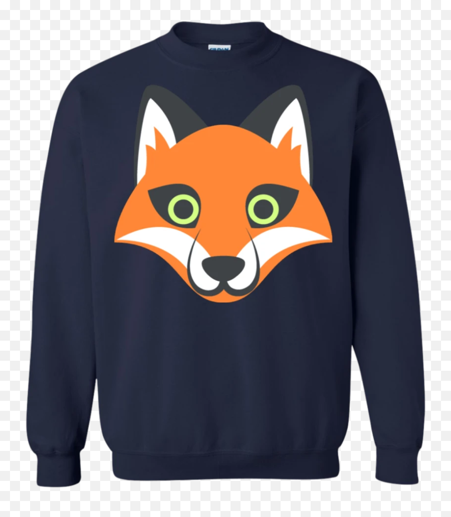 Fox Face Emoji Sweatshirt - Beer Border Collie T Shirt,Fox Emoji