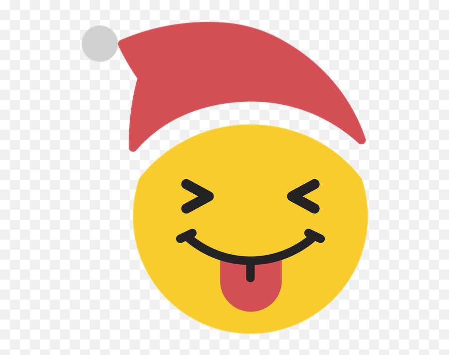 Characters Of People Holding Positive Emotico - Santa Emoji Transparent Background,Blush Emoji Text