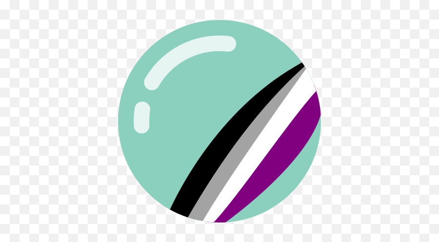 Genderqueer - Circle Emoji,Pansexual Symbol Emoji