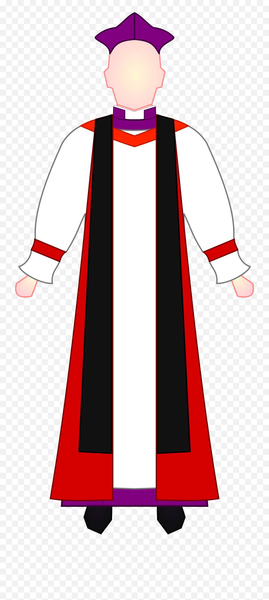 Anglican Bishop Choir Dress - Anglican Bishop Choir Dress Emoji,Emoji Dressing Gown