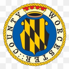 Seal Of Worcester County Maryland - Seal Emoji,Maryland State Flag Emoji