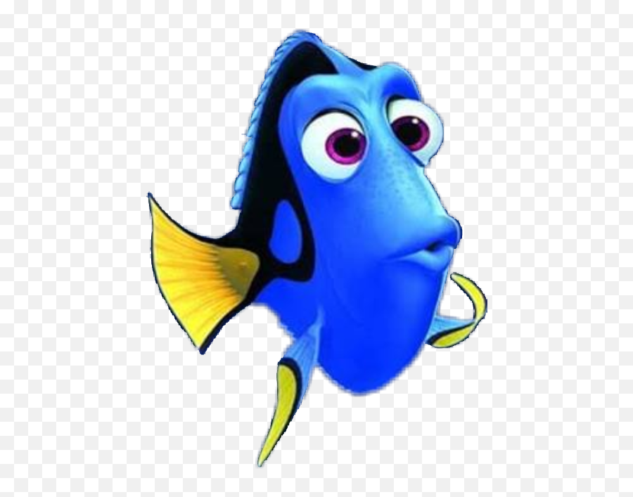 Dory Bluetang Fish Blue Picsart - Transparent Background Dory Png Emoji,Dory Fish Emoji
