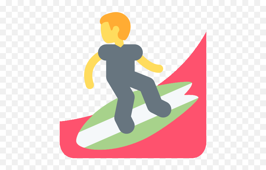 Lavasurf - Portable Network Graphics Emoji,Fitness Emoji