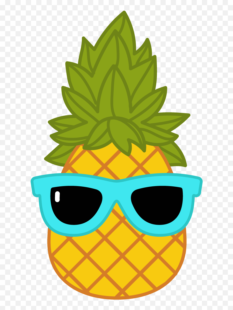 Clipart Pineapple Sunglasses Clipart - Clip Art Pineapple With Sunglasses Emoji,Pineapple Emoji Png