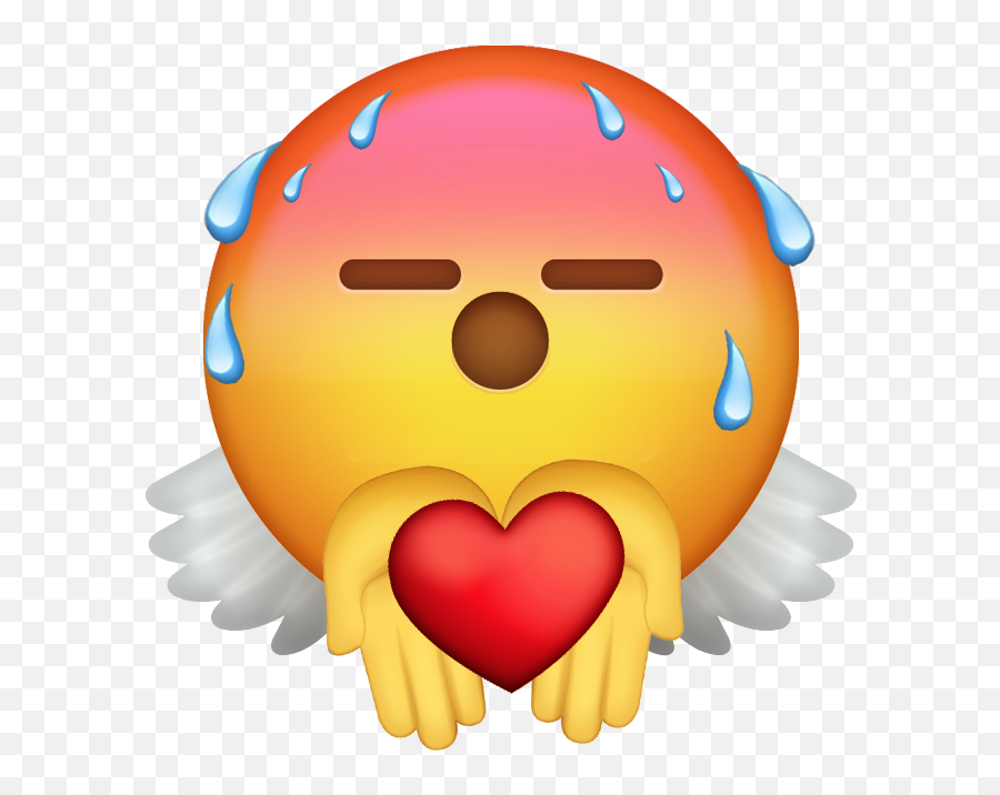 Lovesick - Emoji Angel Png,Butt Emoticon