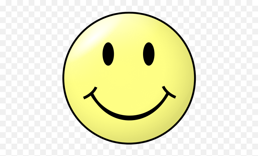 Smiley Head Happy - Clipart Yellow Smiley Face Emoji,Flower Emoticon