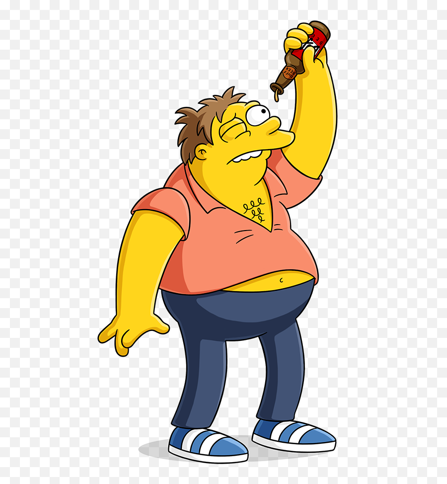 Barney Gomez Borracho Cerveza Simpson - Barney From Simpsons Emoji,Barney Emoji