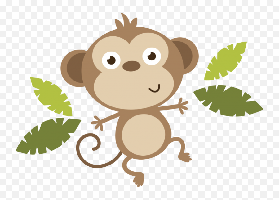 Monkey Clipart Transparent - Free Monkey Svg Cut File Emoji,Dancing Monkey Emoji