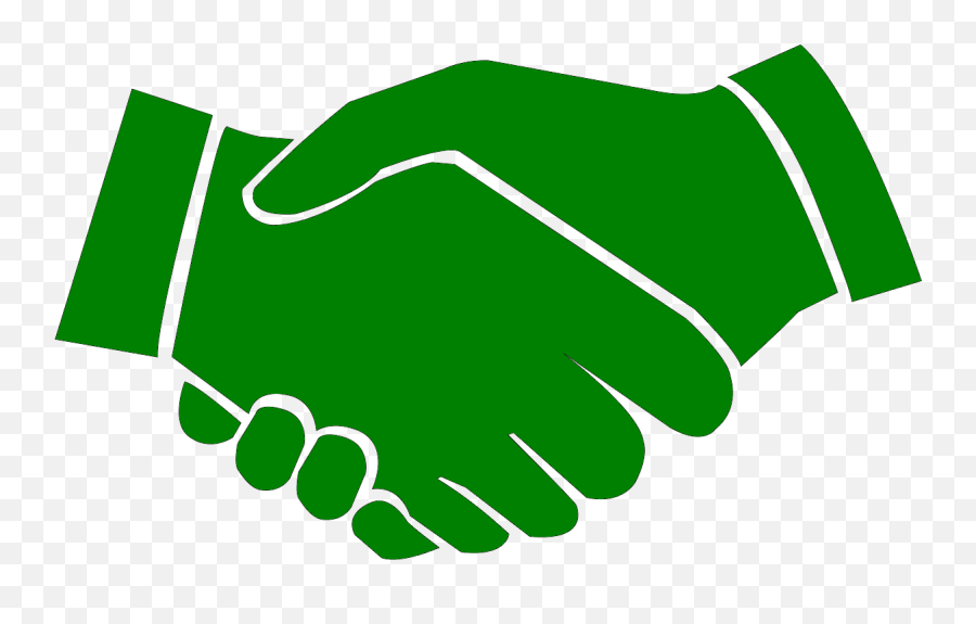 Handshake Clipart Green Handshake Green Transparent Free - Co Operative Society Logo Emoji,Shake Fist Emoji