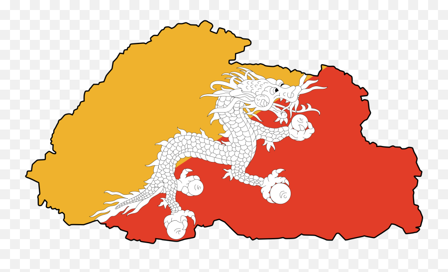 National Flag Of Bhutan - Bhutan Flag Emoji,Peru Flag Emoji