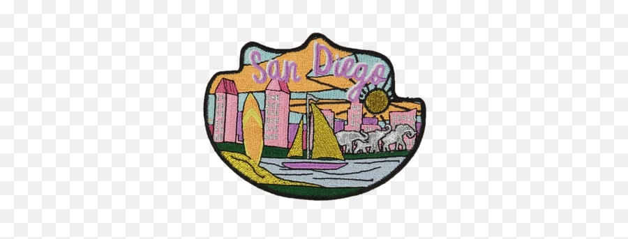 Patches - Stoney Clover Lane Sticker Patches Patches Decorative Emoji,Sailboat Emoji