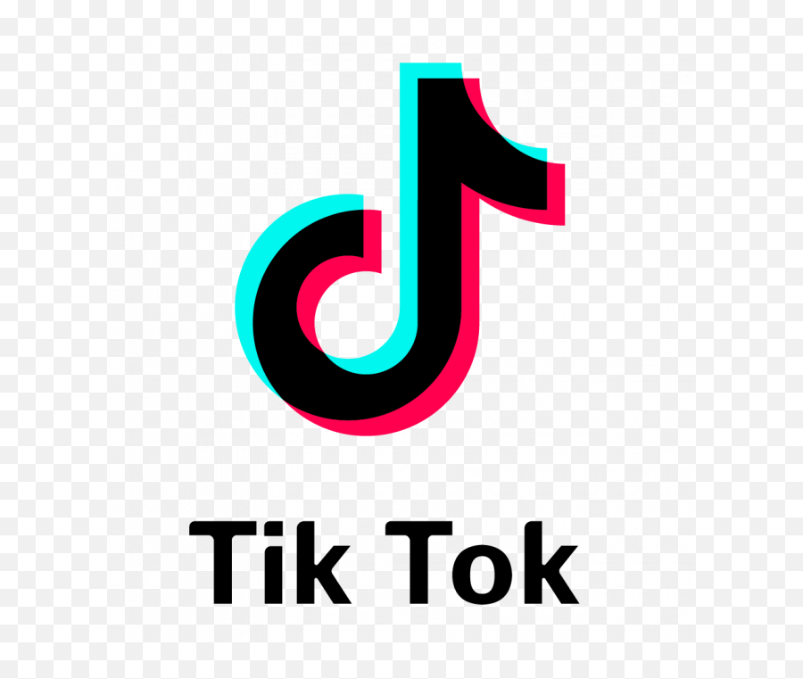 Tik Tok Logo Pnglib U2013 Free Png Library - Tik Tok Logo Emoji,Man And ...