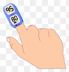 Pulse Oximeter 2 - Clip Art Emoji
